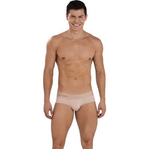 Мужские трусы брифы бежевые Clever NATURA CLASSIC BRIEF 112402 M (46)