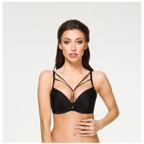 фото Бюстгальтер alles dukat super p-up, размер 80b, черный