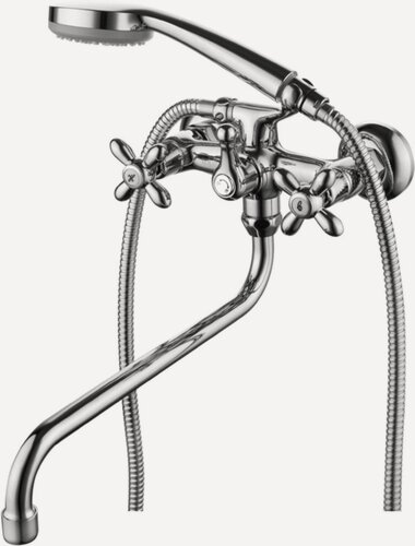 Изображение товара Смеситель для ванны с длинным изливом IDDIS Jeals JE2SBL0i10 хром глянцевый