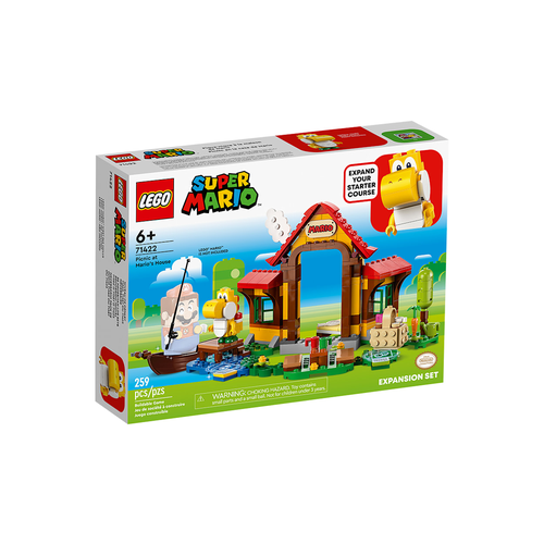 Конструктор LEGO Super Mario 71422 Picnic at Mario's House Expansion Set, 259 дет. марио набор 6 фигурок mario series конструктор super mario лего супер марио луиджи фигурка принцесса пич тоад йоши игрушка