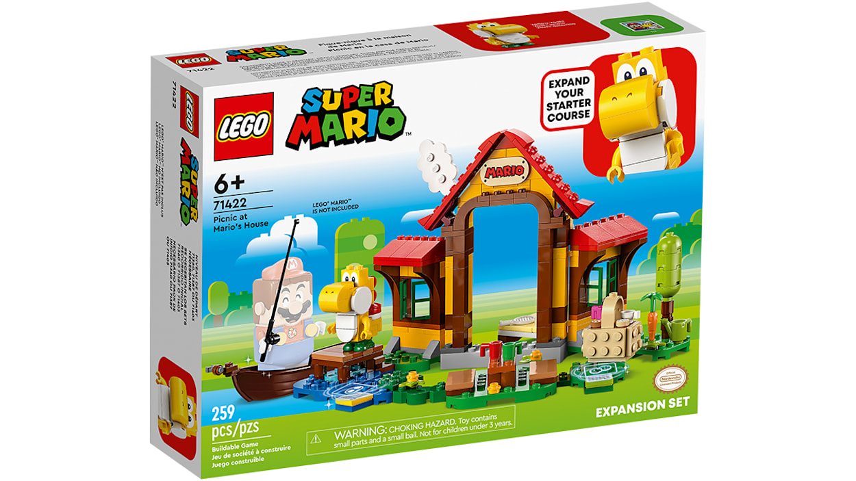 Конструктор LEGO Super Mario 71422 Picnic at Mario's House Expansion Set, 259 дет.