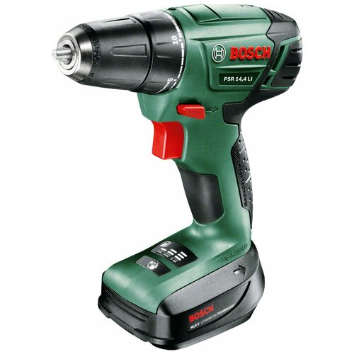 Шуруповерт Bosch PSR 144 LI 0603954309 с 1-им АКБ набор оснастки 1512900₽