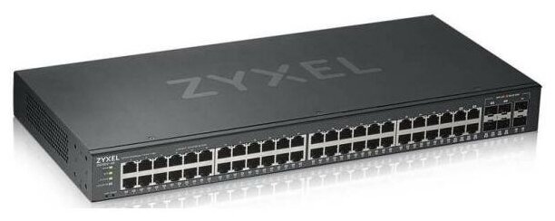 ZYXEL GS1920-48v2 Hybrid Smart switch Zyxel Nebula Flex, 44xGE, 4xCombo (SFP/RJ-45), 2xSFP, Standalone / cloud management