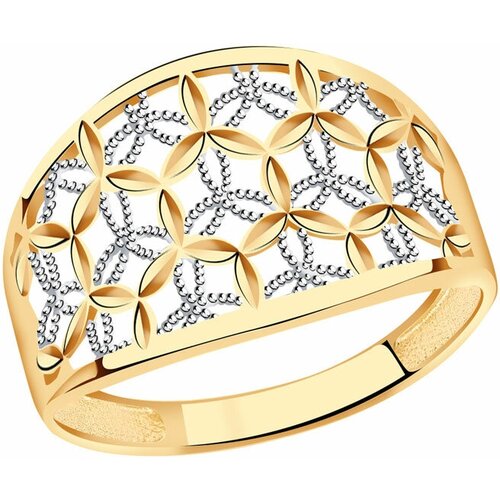 фото Золотое кольцо красносельский ювелир ракд698-4049 diamant-online