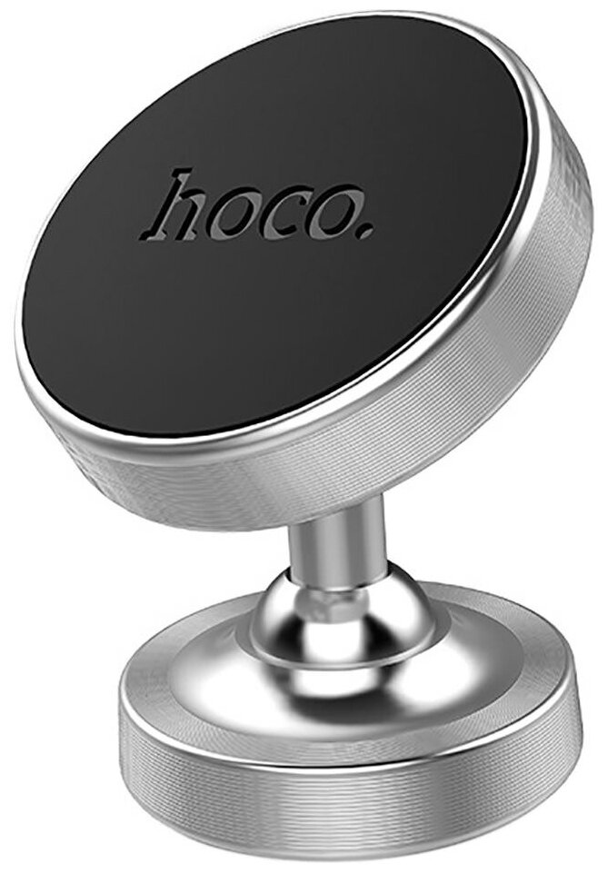 Магнитный держатель Hoco CA36 Plus silver