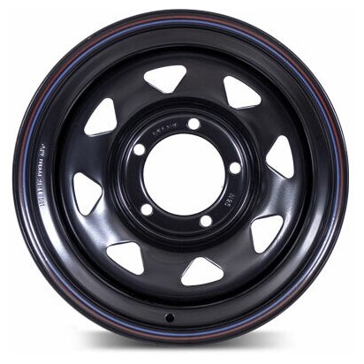 Литые колесные диски ORW стальной УАЗ 8x16 5x139.7 ET-25 D110 Чёрный (74631)