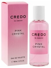 Delta parfum Туалетная вода женская Credo In Amore Pink Crystal