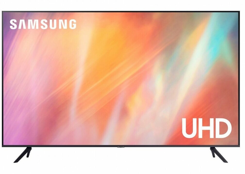 Телевизор Samsung UE50AU7100U 49.5 (2021), черный