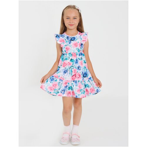 фото Платье василек-5 с шелкографией, 110 ivashka