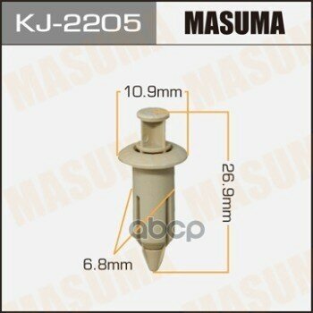 Kj-2205_Клипса! Toyota Avalon/Crown/Land Cruiser, Lexus Rx300/Lx470, Mitsubishi Delica 94> Masuma арт. KJ2205