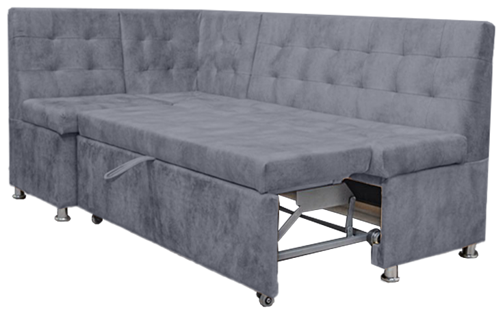 Угловой диван "Нэндо-4" со спальным местом 200x120x85 "нэндо" Velutto 32