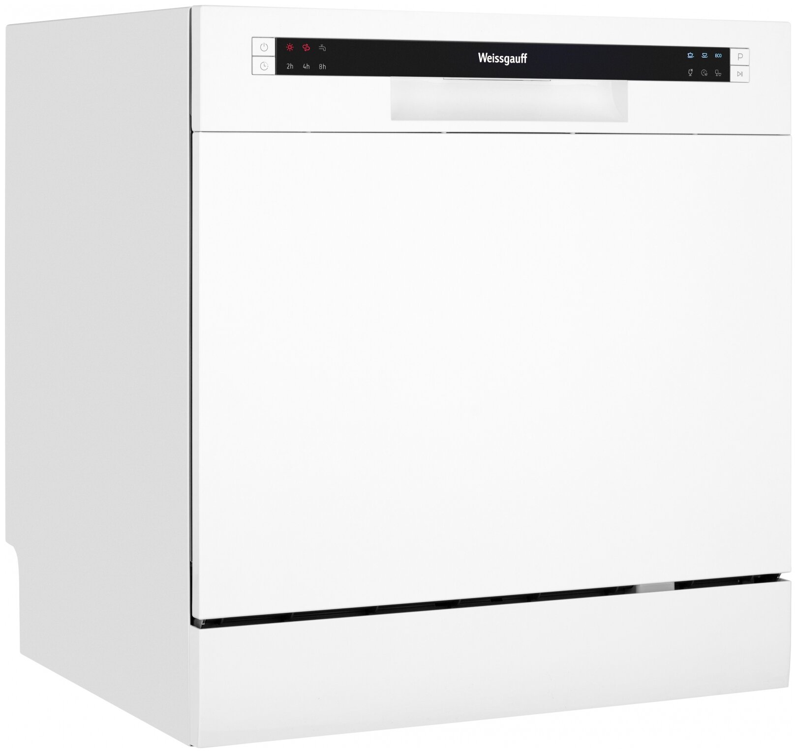 Компактная посудомоечная машина Weissgauff TDW 4108 Led, белый - фотография № 2