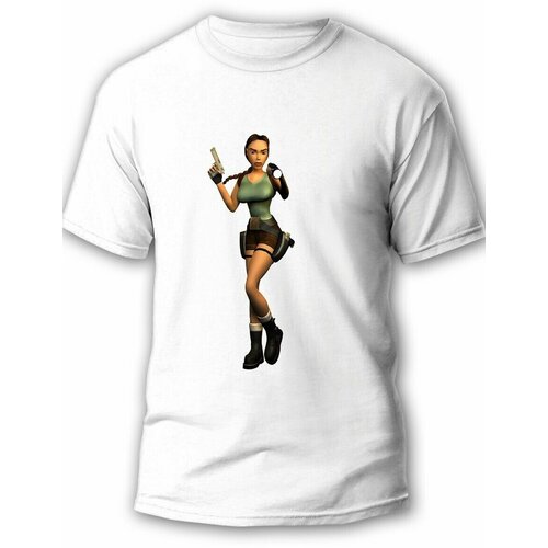 фото Футболка, размер l, белый будь на стиле