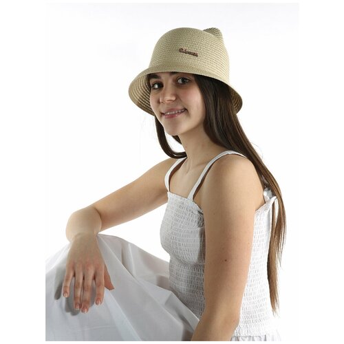 фото Шляпа solorana, размер xl(54-56), бежевый