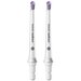 Набор насадок Philips Sonicare Power Flosser F3 Quad Stream HX3062/00 для  ирригатора, белый, 2 шт.