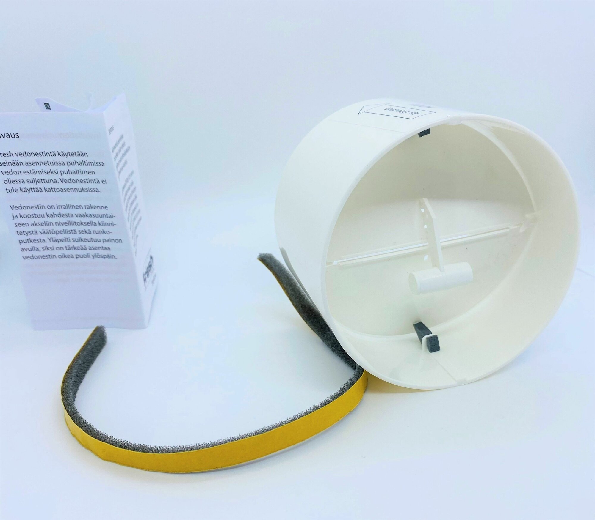 Шведский обратный клапан K100, D100мм, для вентиляторов Reton Seven или Pax NORTE - фотография № 3