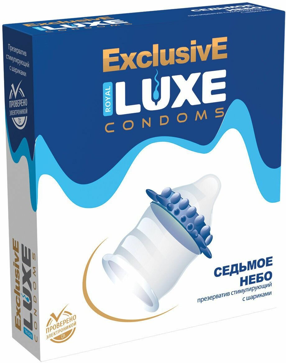 Презерватив Luxe Exclusive Седьмое небо 1 шт.