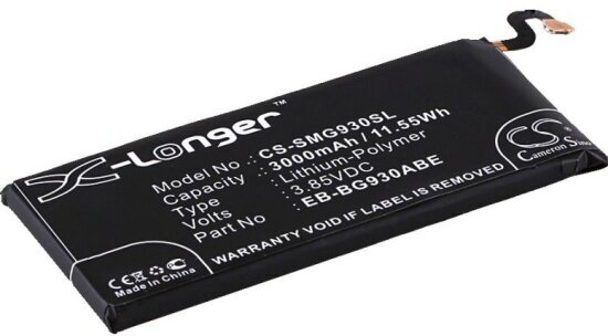 Аккумуляторная батарея Cameron Sino CS-SMG930SL EB-BG930ABE для Samsung Galaxy S7 SM-G930F 3.85V / 3000mAh / 11.55Wh