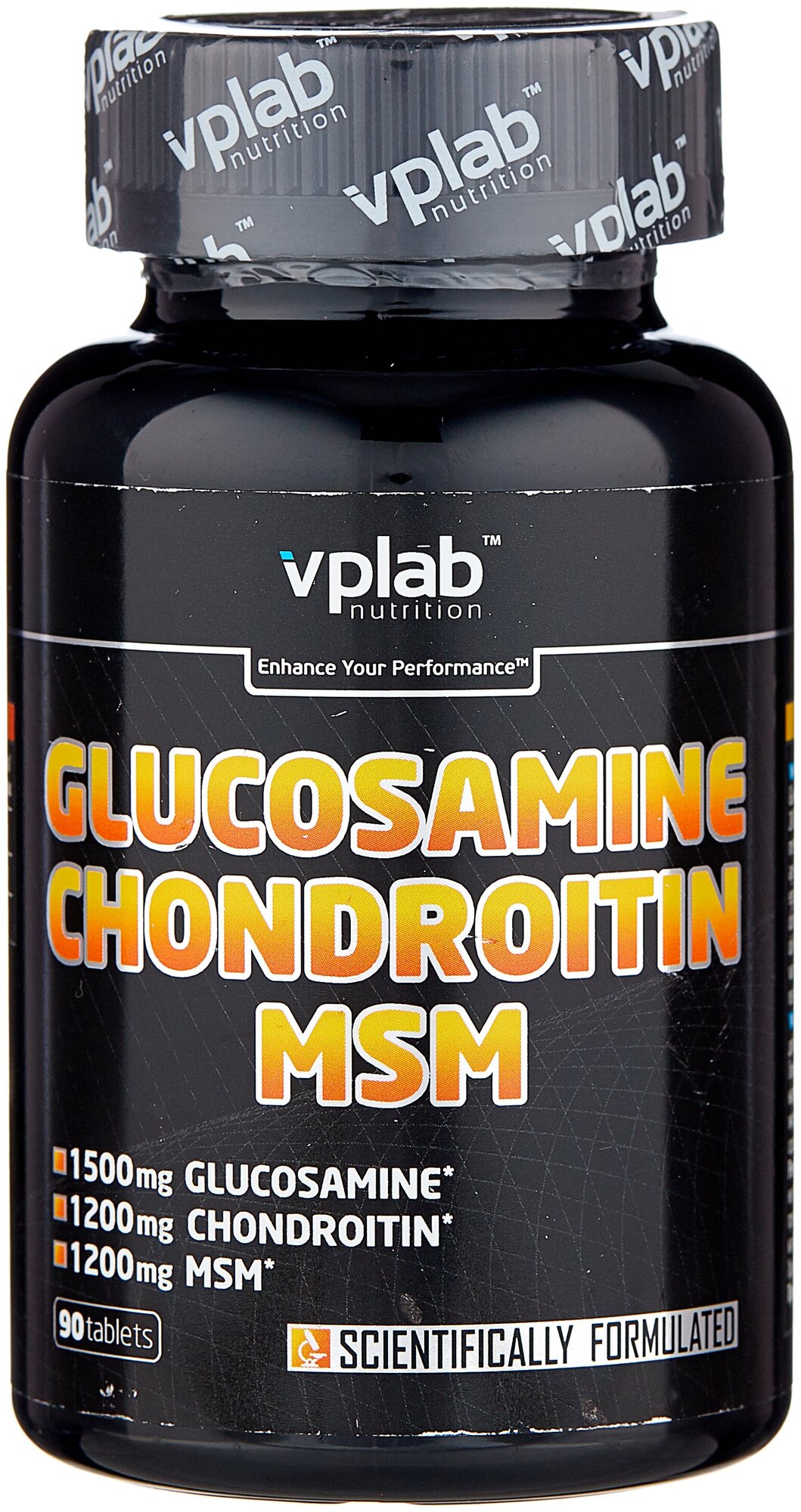 Комплекс Для Суставов И Связок Glucosamine Chondroitin Msm 90 Таблеток VPLAB - фото №7