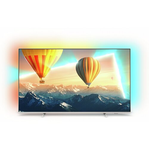 Телевизор LED Philips 43 43PUS805760 Series 8 серебристый 4K Ultra HD 60Hz DVB-T DVB-T2 DVB-C DVB-S DVB-S2 USB WiFi Smart TV RUS 3673000₽