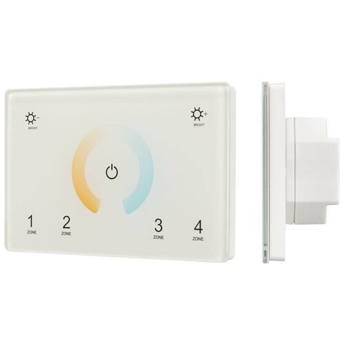 Панель Sens SMART-P81-MIX White (230V, 4 зоны, 2.4G) (Arlight, IP20 Пластик, 5 лет)