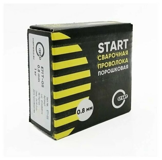 Сварочная проволока Start E71T-GS, порошковая, 0,8 мм, 1 кг - фото №2