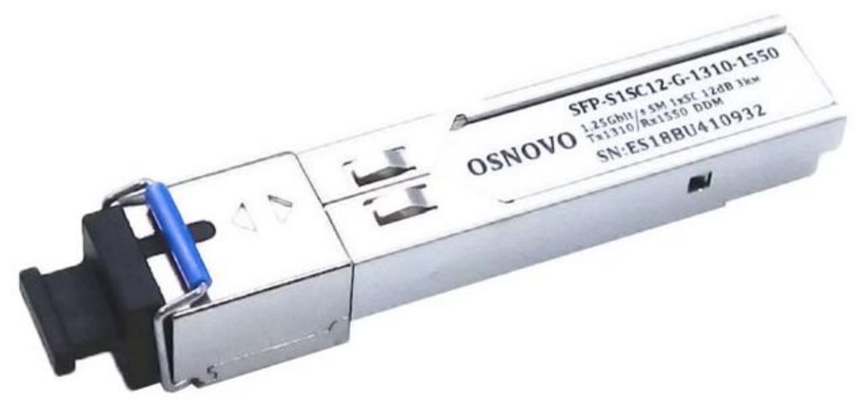 SFP трансивер OSNOVO SFP-S1SC12-G-1310-1550
