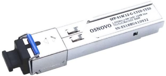 Модуль Osnovo SFP-S1SC12-G-1310-1550