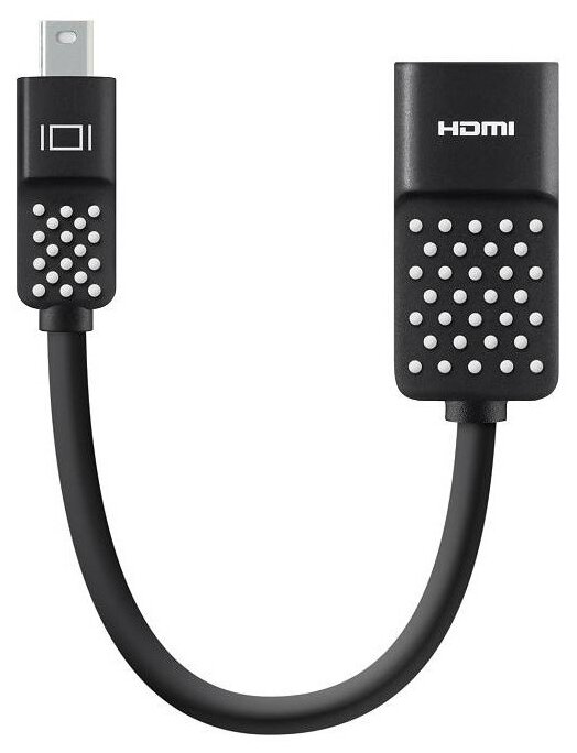 Адаптер Belkin Mini DisplayPort/HDMI 12 7 см черный (F2CD079bt)