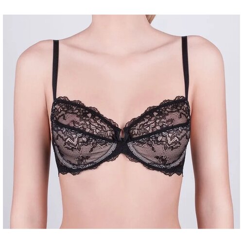 фото Бюстгальтер milavitsa, размер 80c, черный