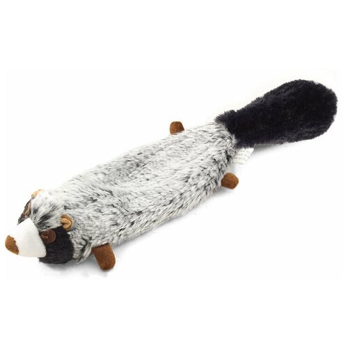 Игрушка для собак мягкая Енот, 550мм, 1шт игрушка для собак енот с двумя пищалками 41 см