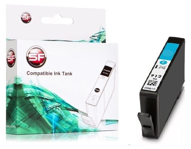 Картридж 3YL81AE для HP OfficeJet-8013 № 912XL Cyan 0.825K SuperFine