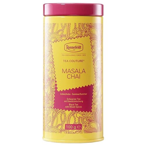 фото Чай черный ronnefeldt tea couture masala chai подарочный набор, 100 г