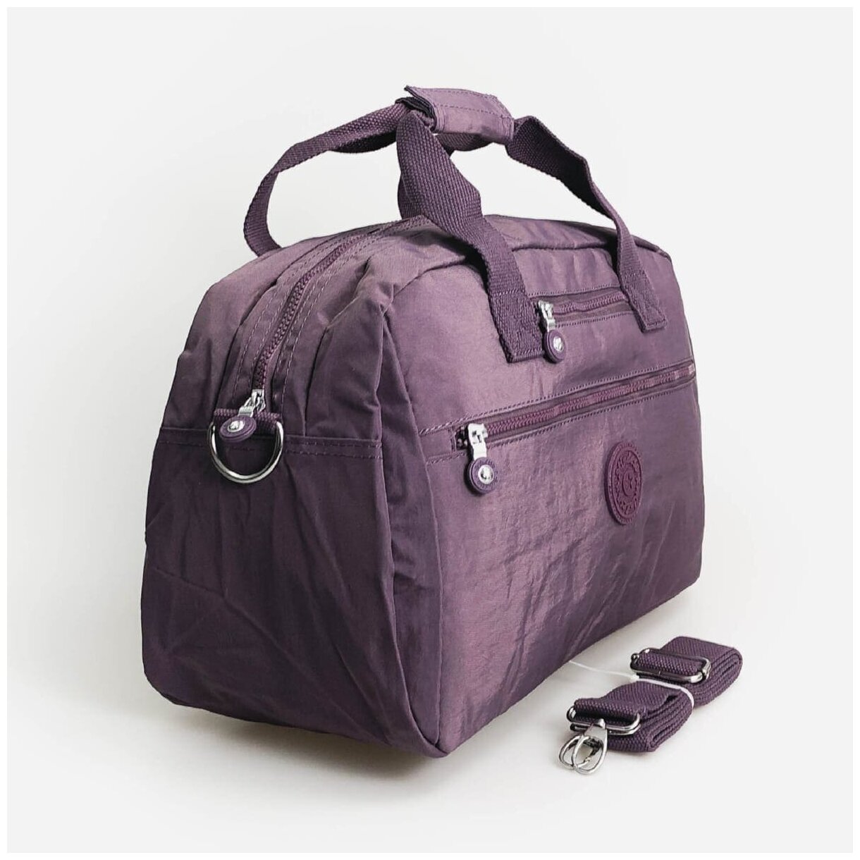 Дорожная сумка Mindesa, 8046 purple (44,5*24*18,5) - фотография № 3