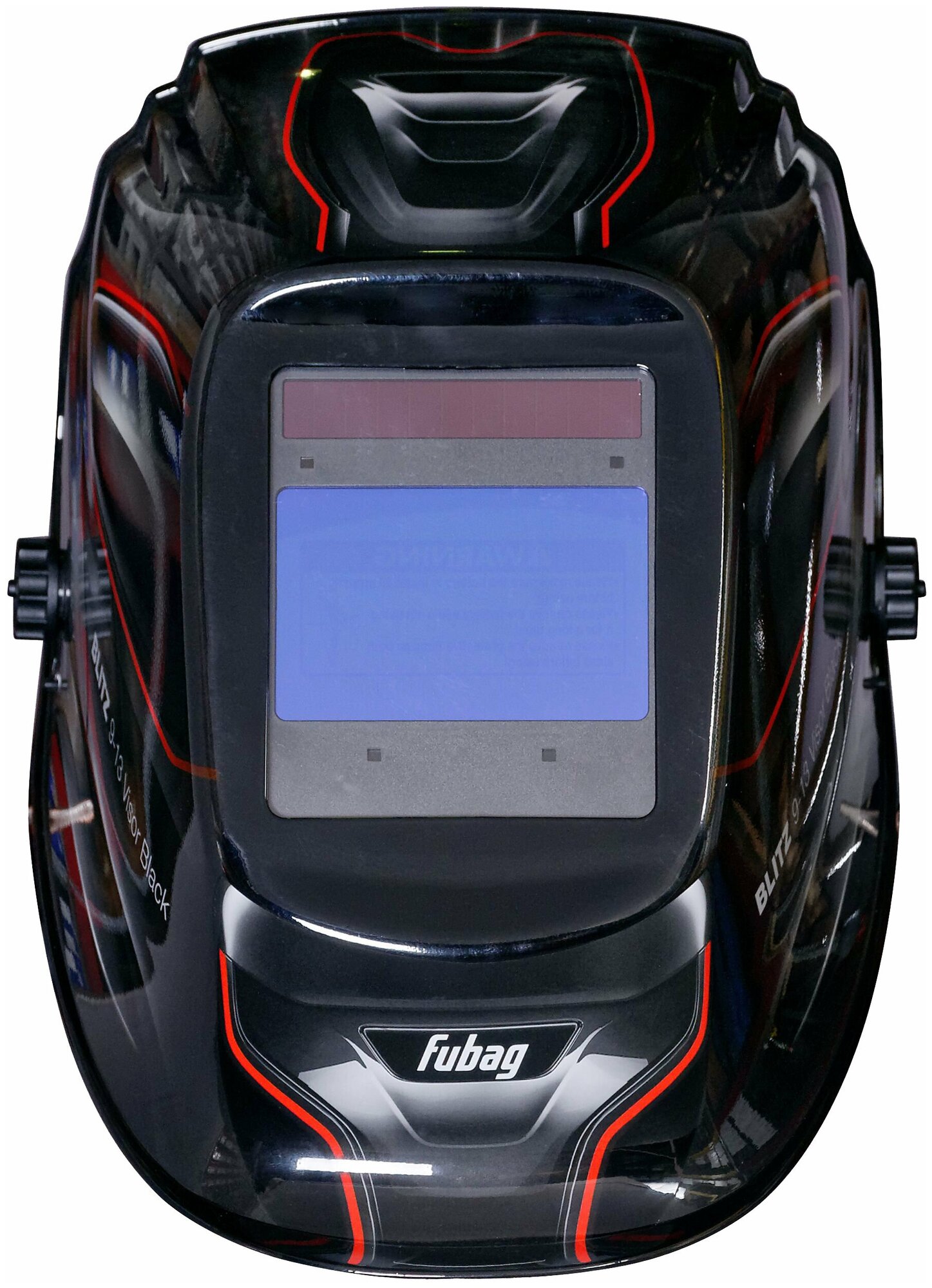 FUBAG Маска сварщика "Хамелеон" с регулирующимся фильтром BLITZ 9-13 Visor Black - фото №4