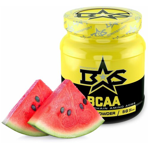 фото Аминокислоты binasport "bcaa" бцаа порошок 800 г со вкусом арбуза