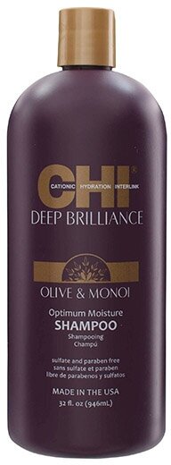 Шампунь увлажняющий Chi Deep Brilliance Optimum Moisture Shampoo 946 мл CHIDBOS32