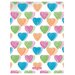 ErichKrause Папка с боковым зажимом Neon Hearts A4, пластик, белый/голубой/розовый