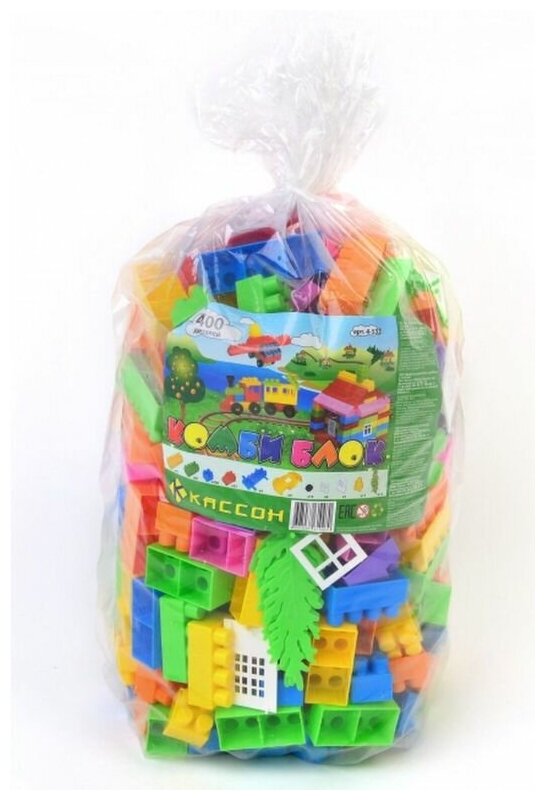 Конструктор Комби Блок 400 элементов