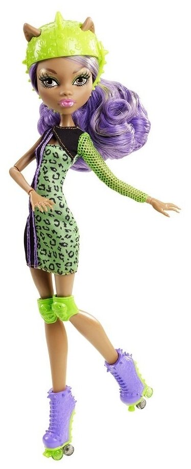 Кукла Монстр Хай Клодин Вульф из серии На роликах (Monster High Clawdeen Wolf - Roller Maze)