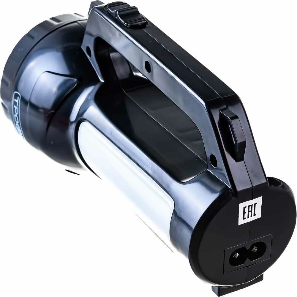 Аккумуляторный фонарь ТРОФИ PA-504, черный [б0042439] - фото №12