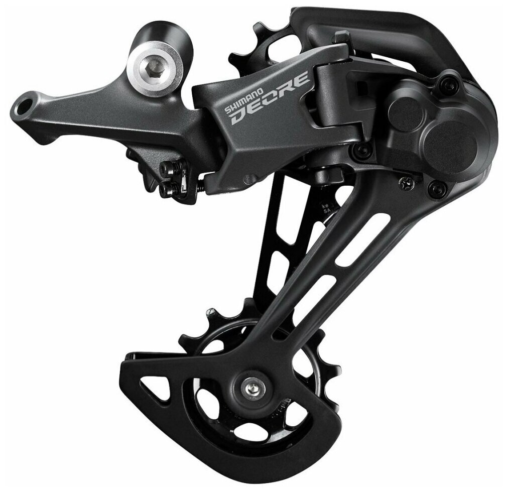 Задний переключатель Shimano Deore M5100, 11 скоростей, длинная лапка SGS, черный