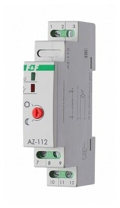 Фотореле F&F AZ-112, с выносным фотодатчиком