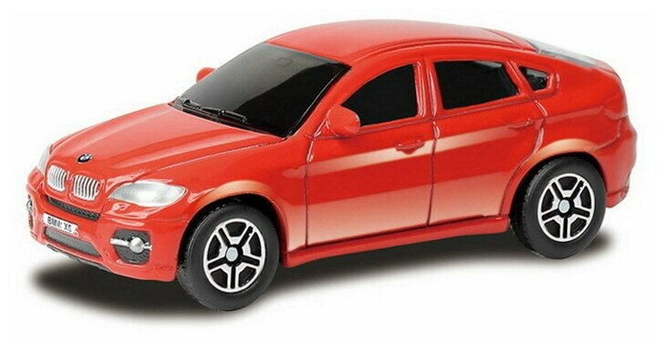 Машинка металлическая Uni-Fortune RMZ City 1:64 BMW X6, Цвет Красный