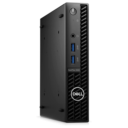 DELL OptiPlex 3000 Micro Core i5-12500T 16GB (1x16GB) DDR4 256GB SSD Intel Integrated Graphics, Wi-Fi/BT Linux,1y, Russian Wired Keyboard and Optical M