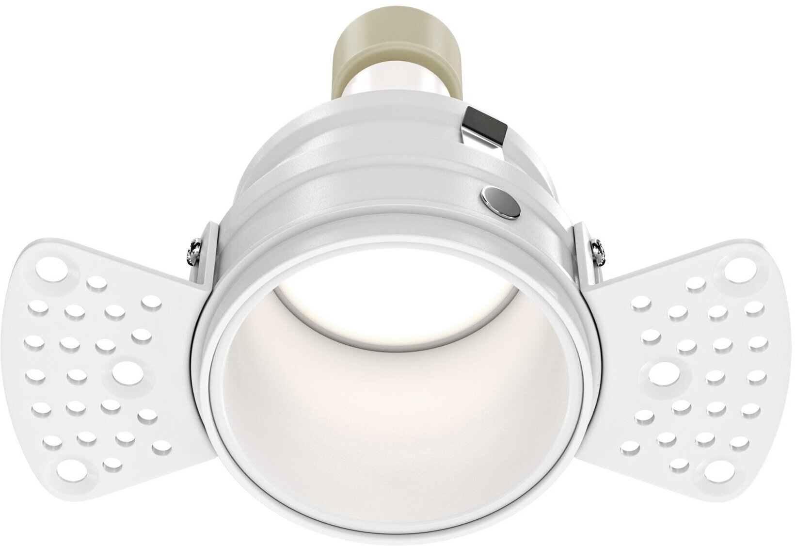 Встраиваемый светильник Maytoni Reif DL048-01W, GU10, кол-во ламп:1шт, Белый