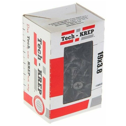 Саморез 3,8х19 ШСГД (200 шт) - упаковка картон Tech-Krep