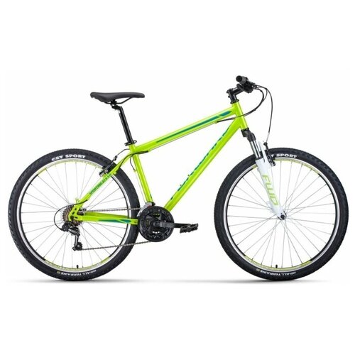 фото Горный (mtb) велосипед forward sporting 1.0 27.5 (2020) 19 зеленый/бирюзовый (требует финальной сборки)