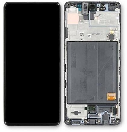 Дисплей для Samsung Galaxy A32 (A325F) модуль с рамкой Черный - (OLED)