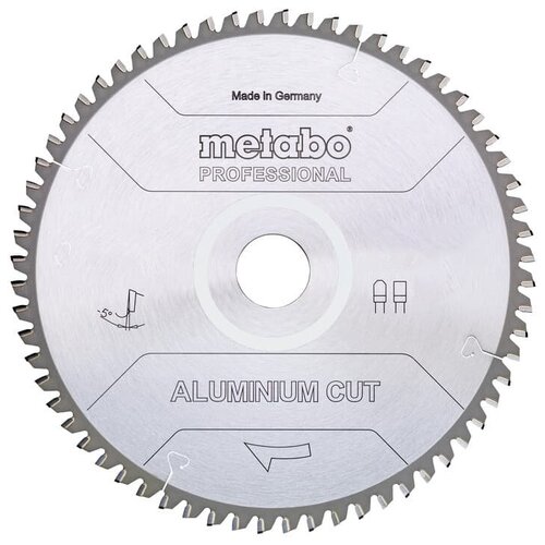 фото Диск пильный aluminium cut professional (216x30 мм; 58z; fz/tz5neg) metabo 628443000
